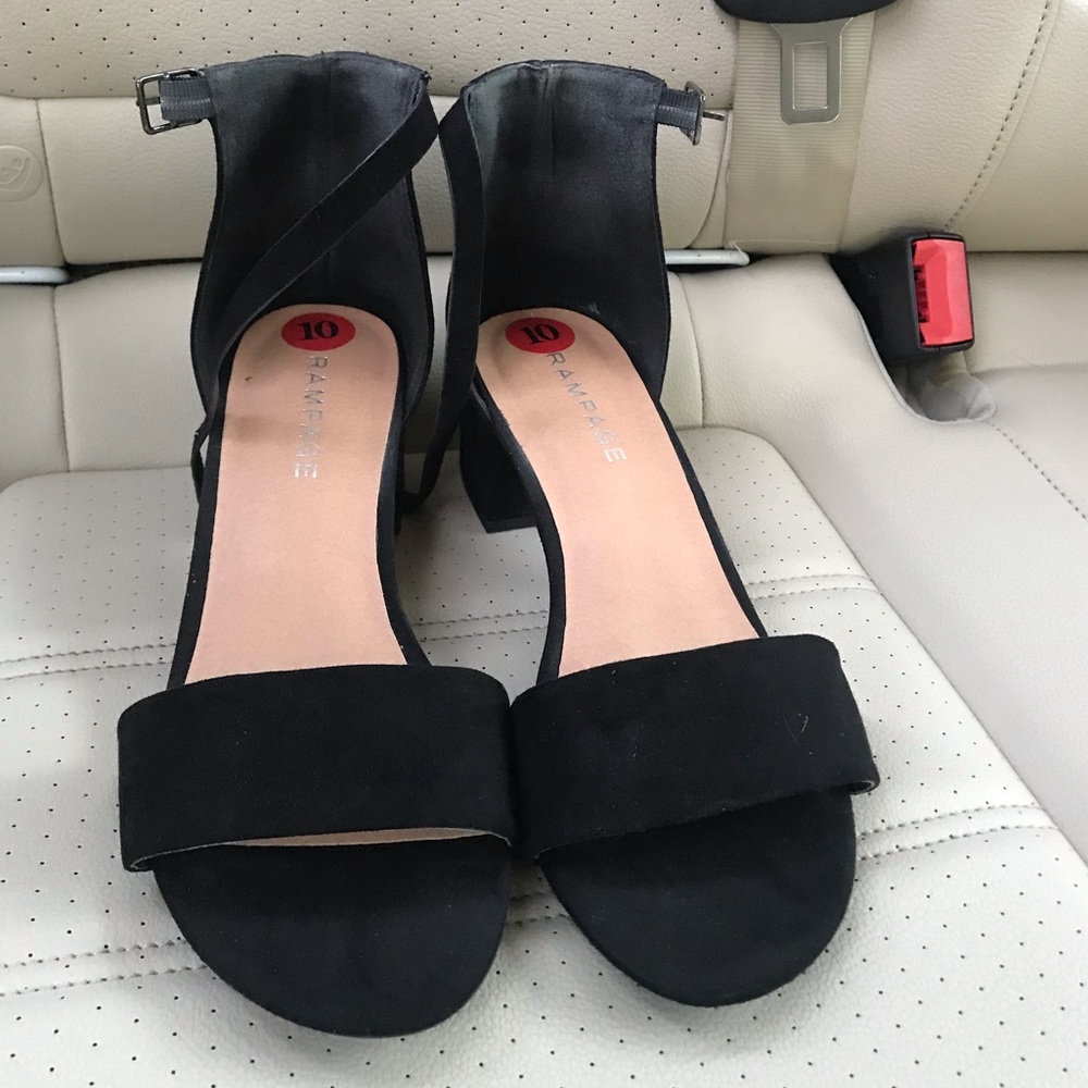 Black heels